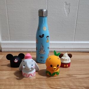 Disney Parks Stainless Steel Water Bottle and Toppers Set Jerrod Maruyama